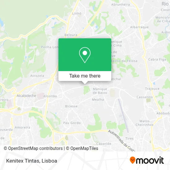 Kenitex Tintas map