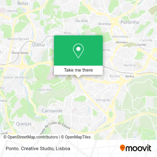 Ponto. Creative Studio mapa