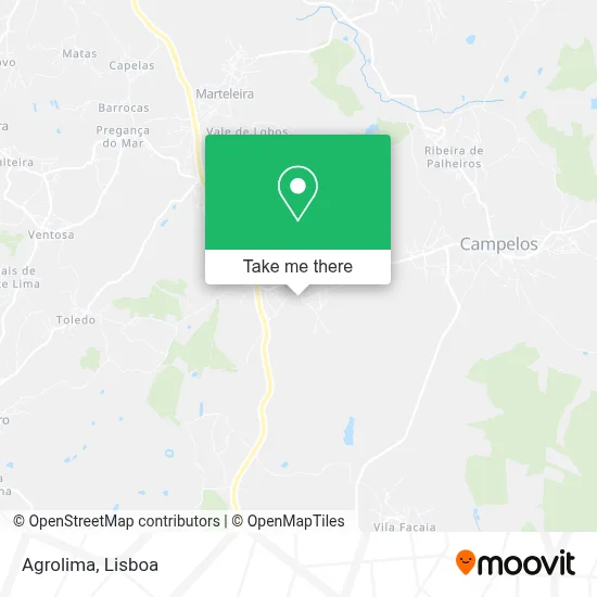 Agrolima map