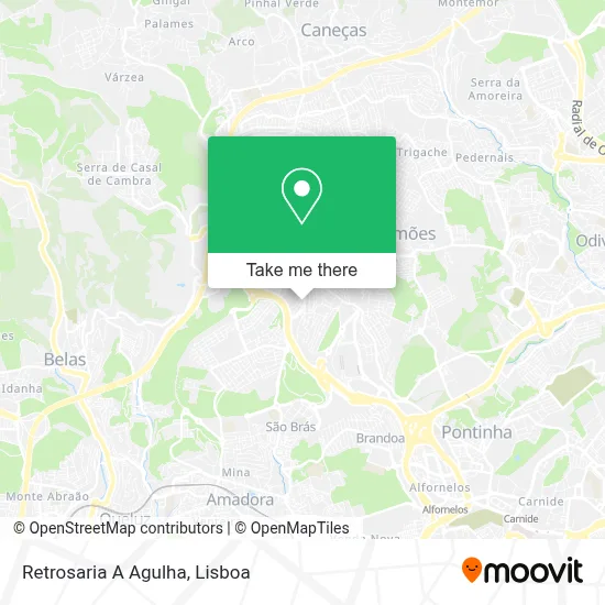 Retrosaria A Agulha map