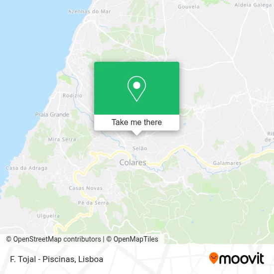 F. Tojal - Piscinas map