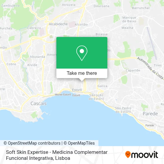 Soft Skin Expertise - Medicina Complementar Funcional Integrativa map