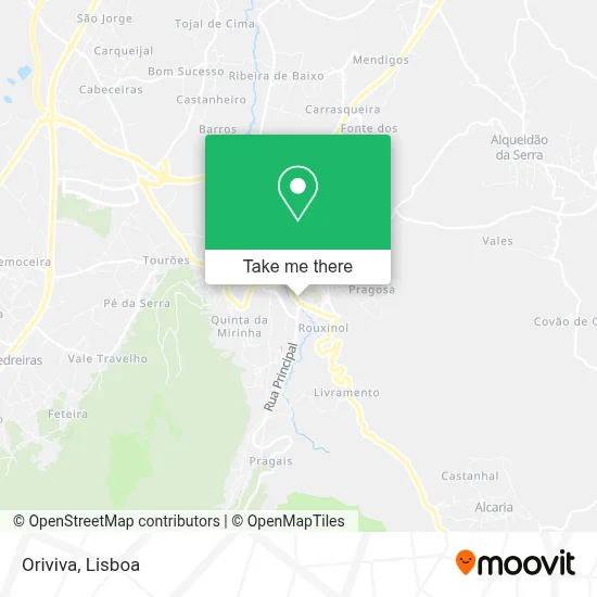 Oriviva map