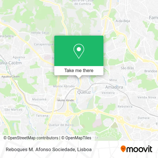Reboques M. Afonso Sociedade map