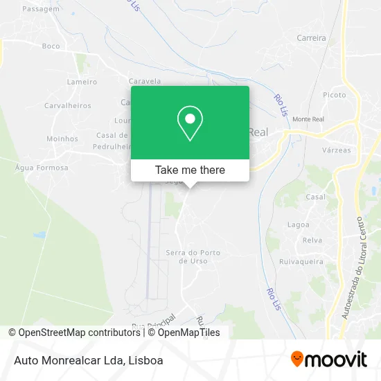 Auto Monrealcar Lda map