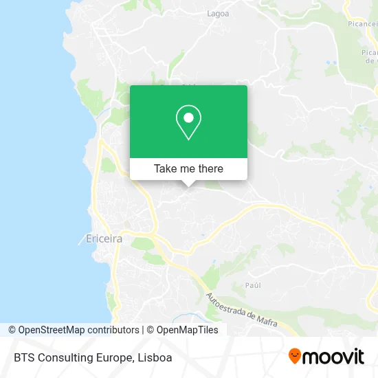 BTS Consulting Europe map
