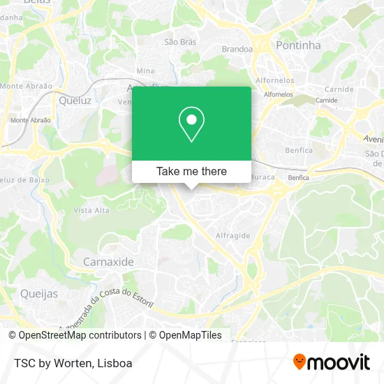 TSC by Worten map