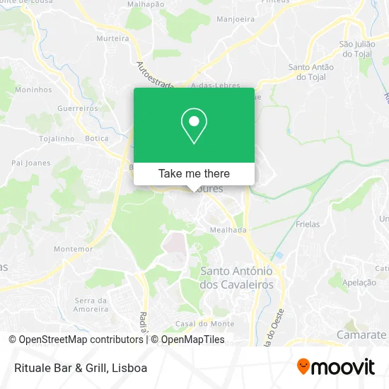 Rituale Bar & Grill mapa