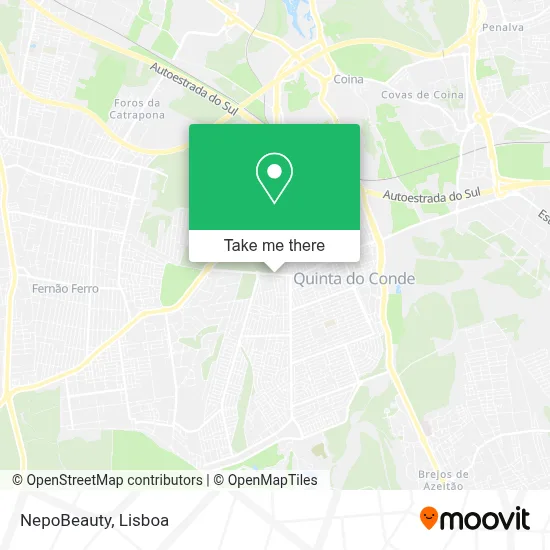 NepoBeauty map