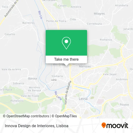 Innova Design de Interiores map
