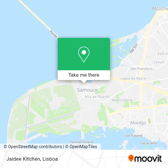 Jaidee Kitchen map