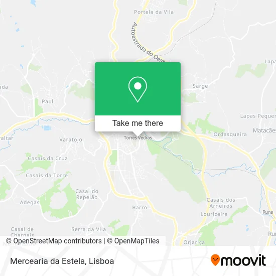 Mercearia da Estela map