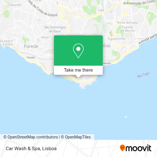 Car Wash & Spa map