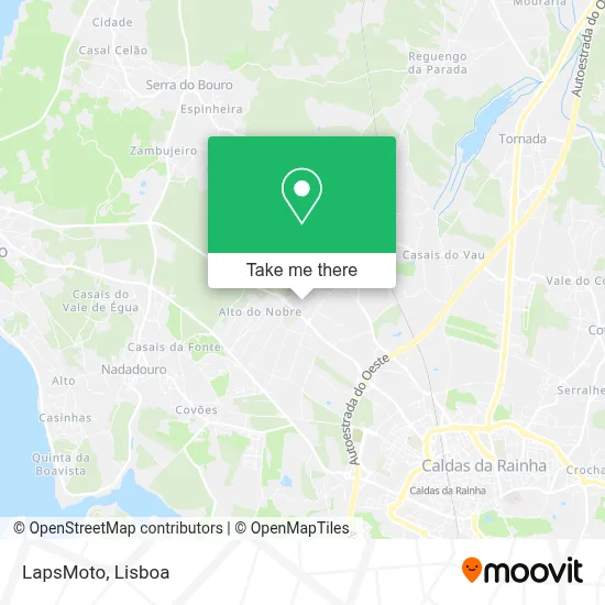 LapsMoto map