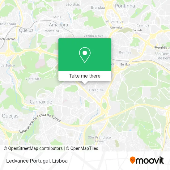 Ledvance Portugal map