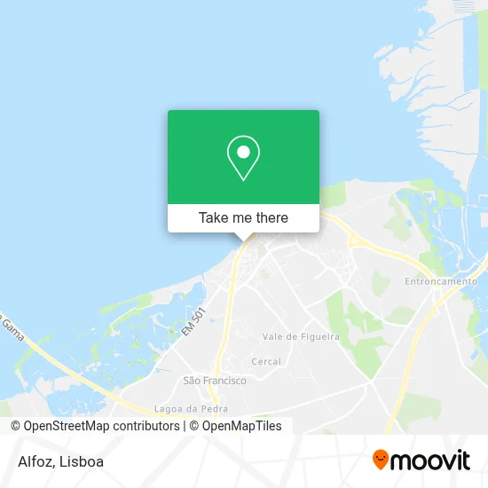 Alfoz map