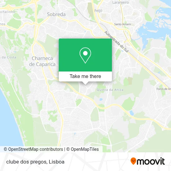 clube dos pregos map