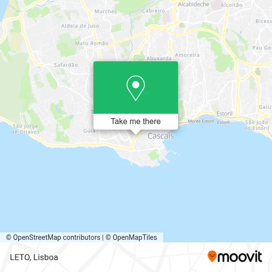 LETO mapa
