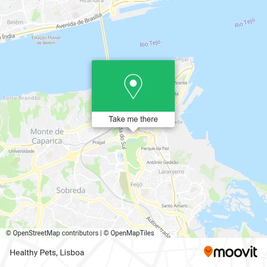 Healthy Pets map