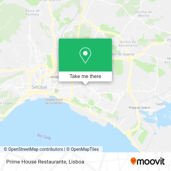 Prime House Restaurante map
