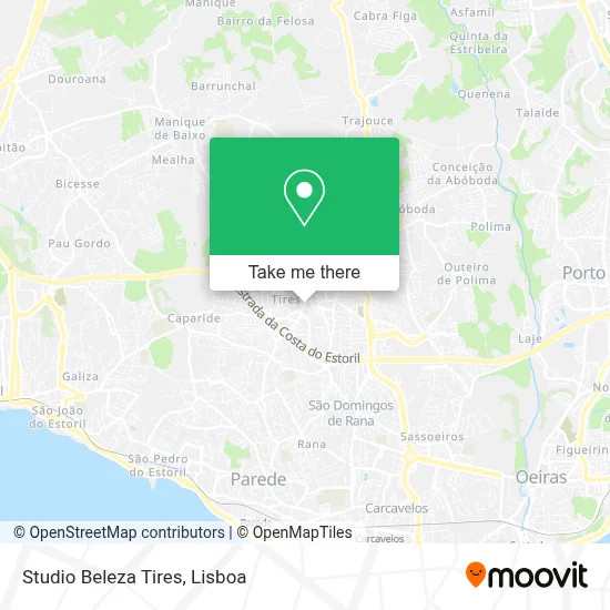 Studio Beleza Tires map