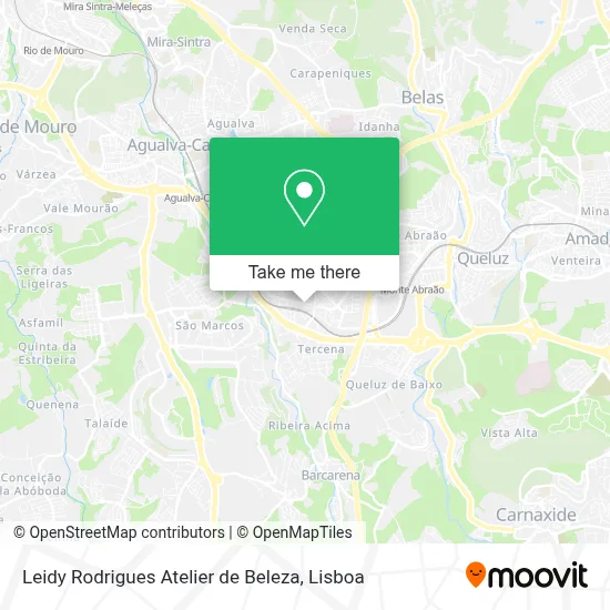 Leidy Rodrigues Atelier de Beleza map