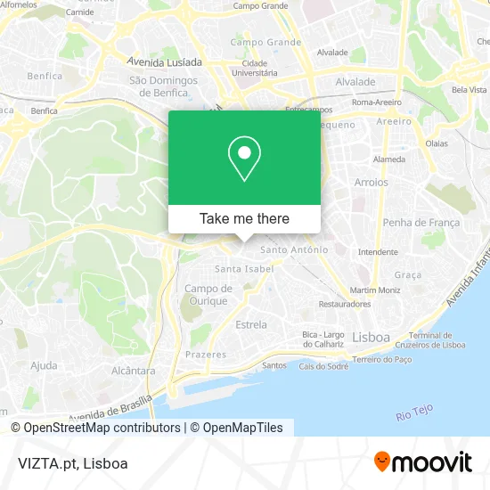 VIZTA.pt map