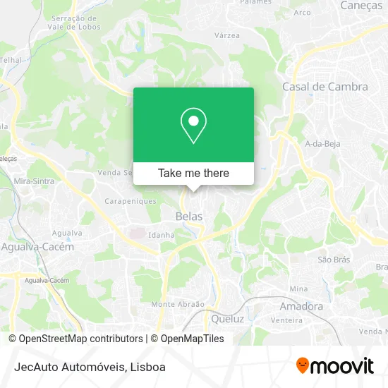 JecAuto Automóveis map