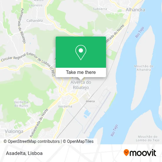 Asadelta map