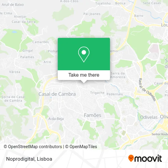 Noprodigital map