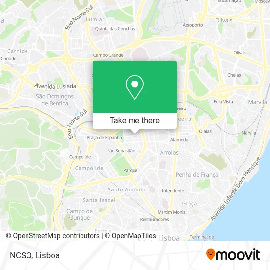 NCSO map
