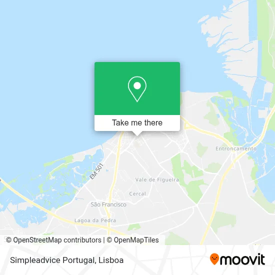 Simpleadvice Portugal map