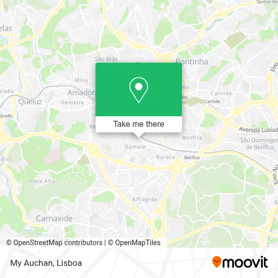 My Auchan map
