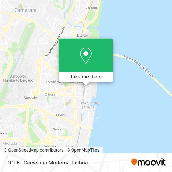 DOTE - Cervejaria Moderna map