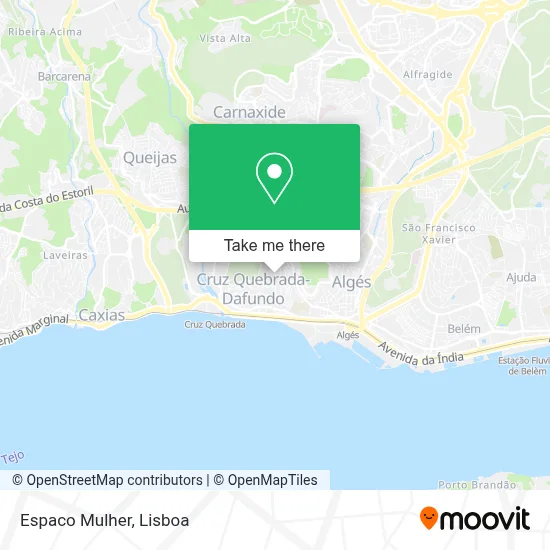 Espaco Mulher map