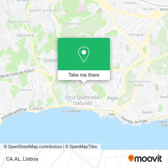 CA.AL map