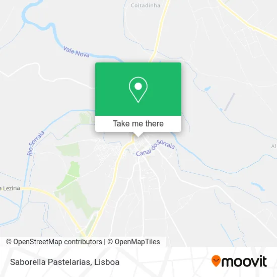 Saborella Pastelarias map