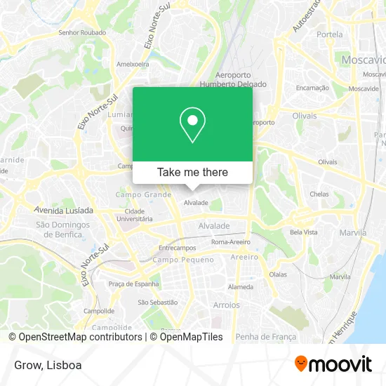 Grow map