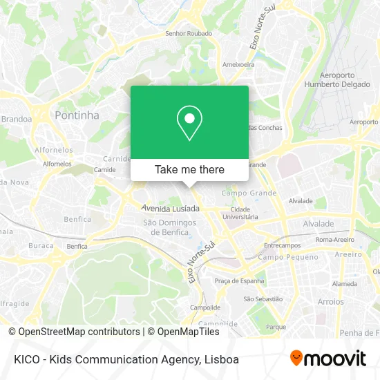 KICO - Kids Communication Agency map