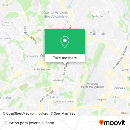 Quartos para jovens map