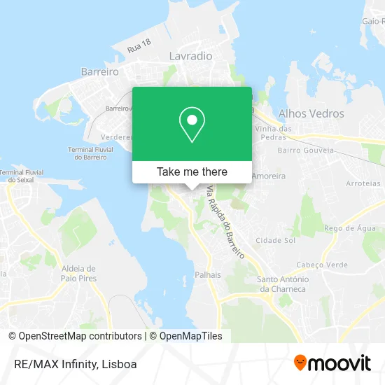 RE/MAX Infinity mapa