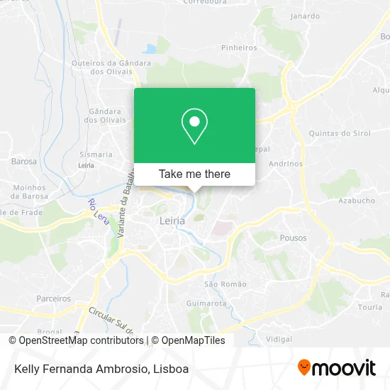 Kelly Fernanda Ambrosio map