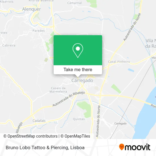 Bruno Lobo Tattoo & Piercing map