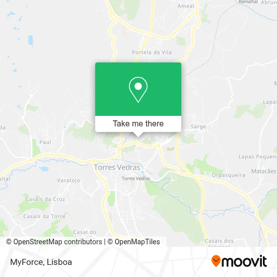 MyForce mapa