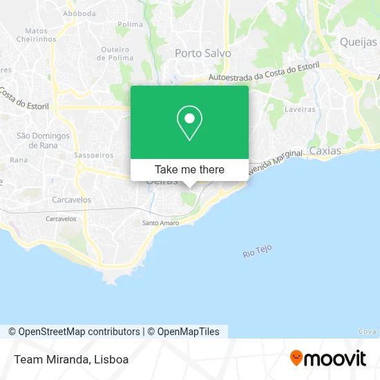 Team Miranda mapa