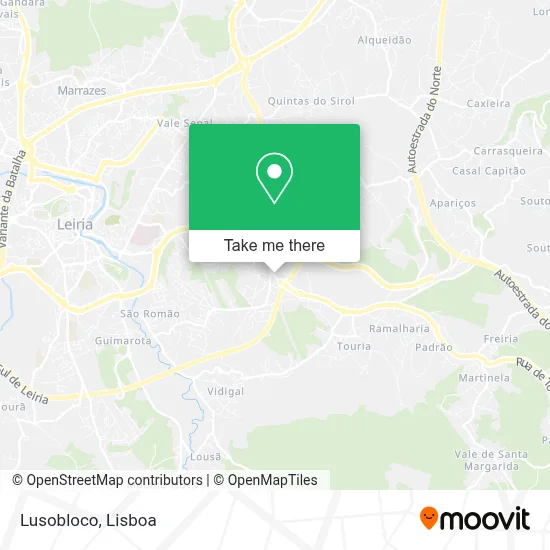 Lusobloco map
