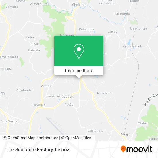 The Sculpture Factory map