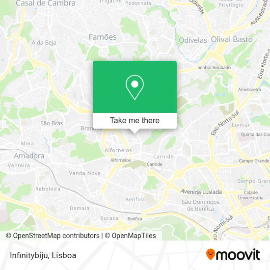Infinitybiju map