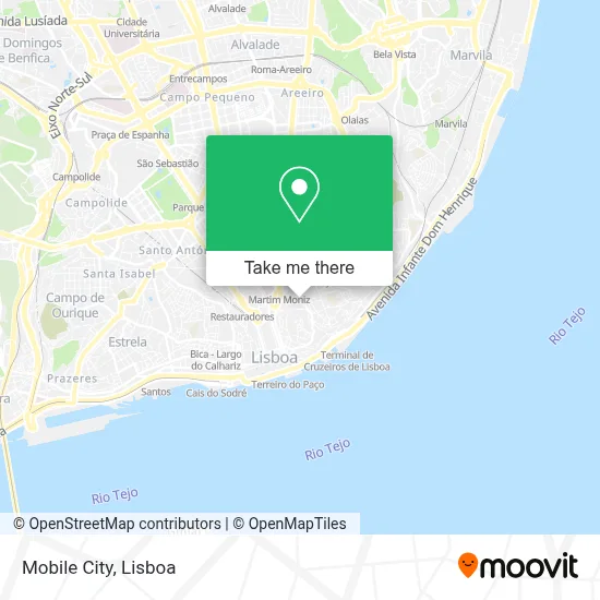Mobile City map