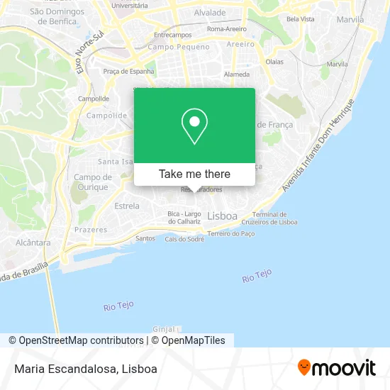 Maria Escandalosa map